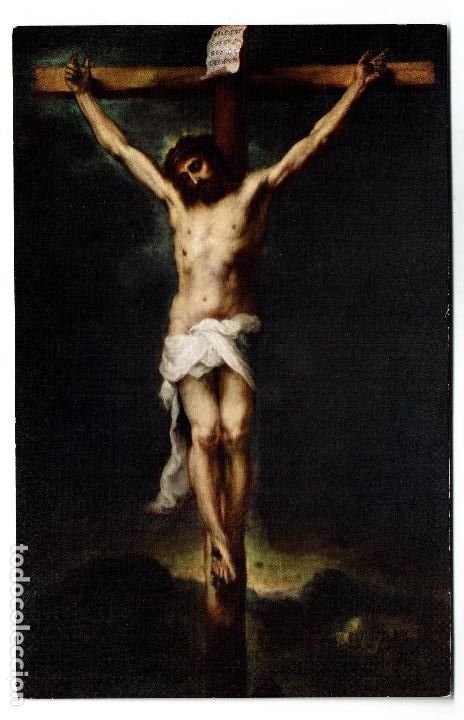 Postales: MUSEO DEL PRADO MURILLO CRISTO EN LA CRUZ (1618-1682) 966 - EDICIONES ARTISTICAS OFFO S/C