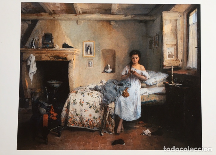 Postales: Triste presentimiento, Induno Girolamo - Foto 1