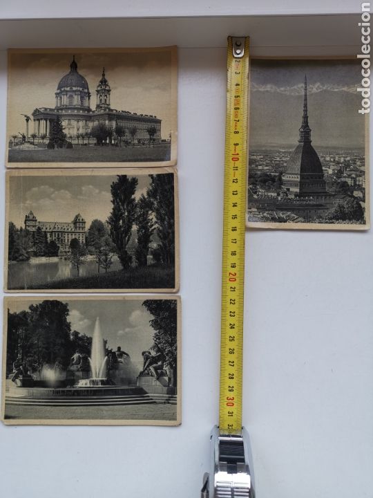 Postales: 4 postales antiguas de Torino - Foto 1