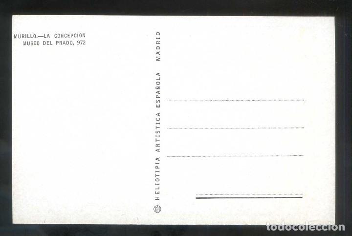 Postales: *Murillo - La Concepci&oacute;n* Madrid, Museo del Prado. Ed. H.A.E. Nueva. - Foto 2