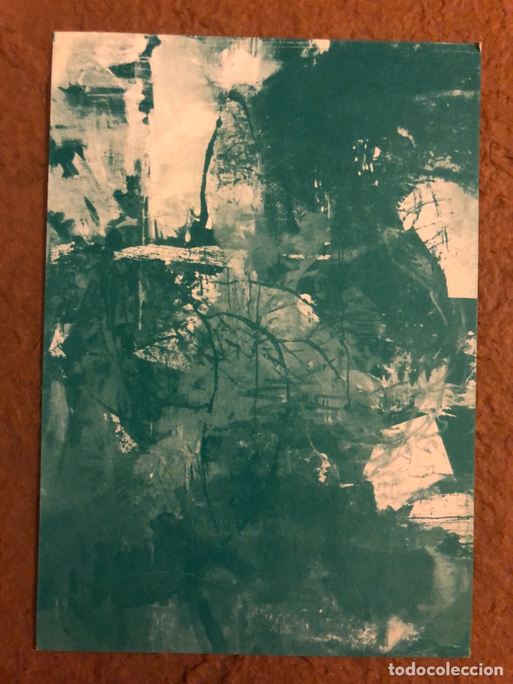 Cartoline: FERRAN GIM&Eacute;NEZ. POSTAL CIRCULADA EXPOSICI&Oacute;N EN SALA D&rsquo;ART ALL&Aacute; PRIMA (BACELONA) EN 1988.