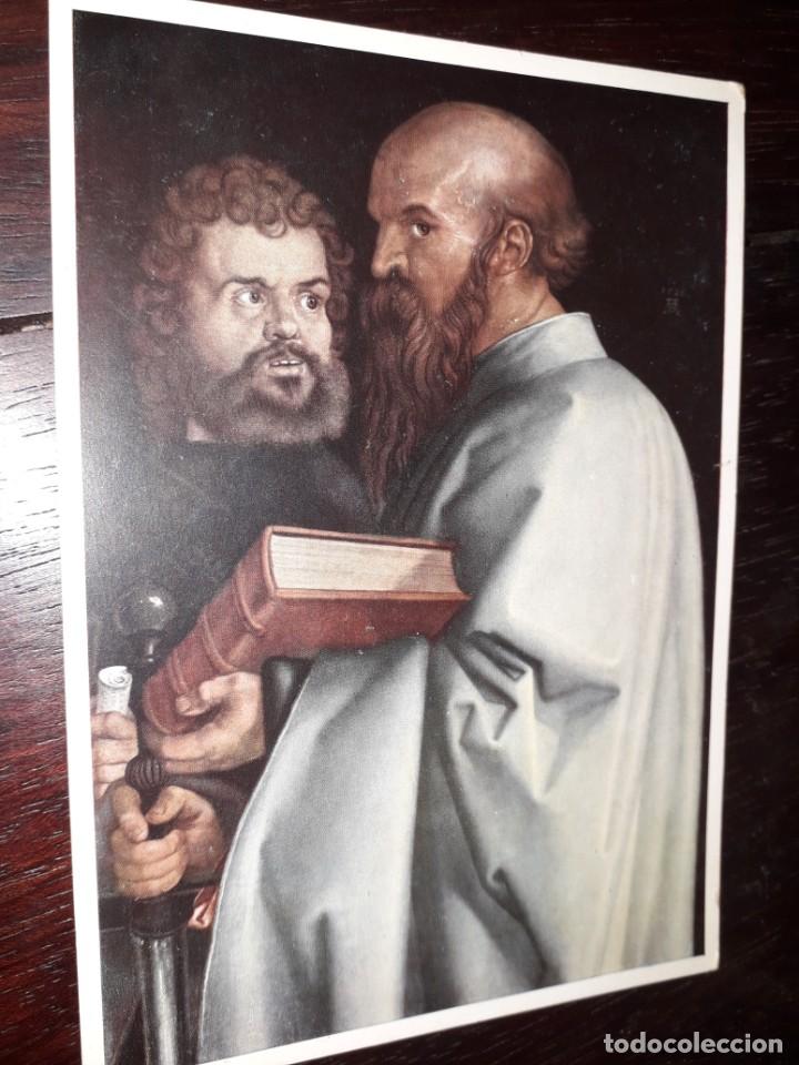 Postais: N&ordm; 34400 POSTAL CUADRO ALBRECHT DURERPAULUS UND MASKUS ALEMANIA