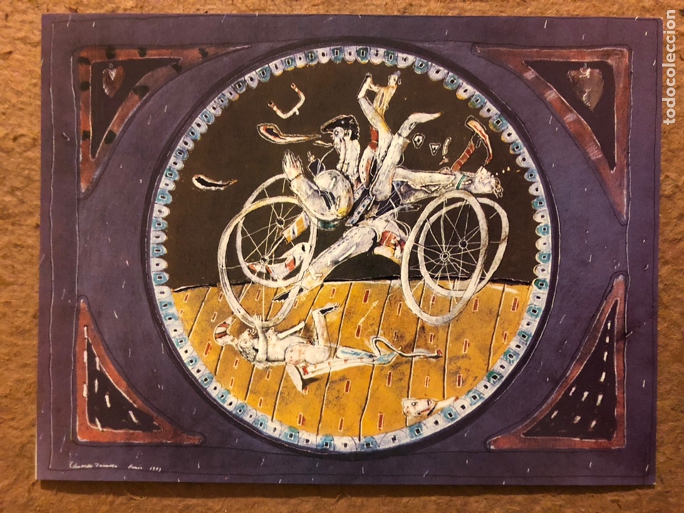 Cartes Postales: EDUARDO ZAMORA, VOLPE LASTRA ART GALLERY. POSTAL SIN CIRCULAR ARCO &lsquo;85, ARTE CONTEMPOR&Aacute;NEO