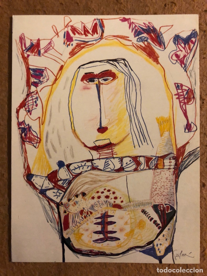Postais: GINA PELLON, VOLPE LASTRA ART GALLERY. POSTAL SIN CIRCULAR ARCO &lsquo;85, ARTE CONTEMPOR&Aacute;NEO.