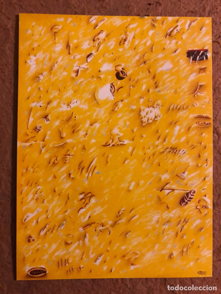 Postais: ALONSO CUEVAS, VOLPE LASTRA ART GALLERY. POSTAL SIN CIRCULAR ARCO &lsquo;85, ARTE CONTEMPOR&Aacute;NEO