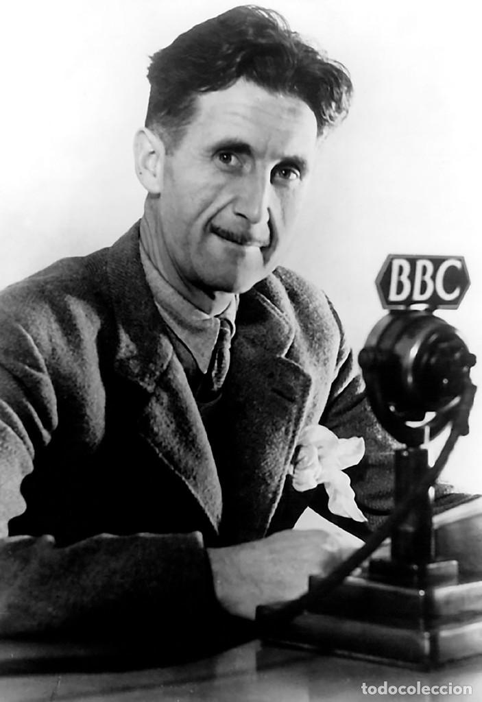 Postales: Postal de George Orwell. Tema: Escritor. - Foto 1