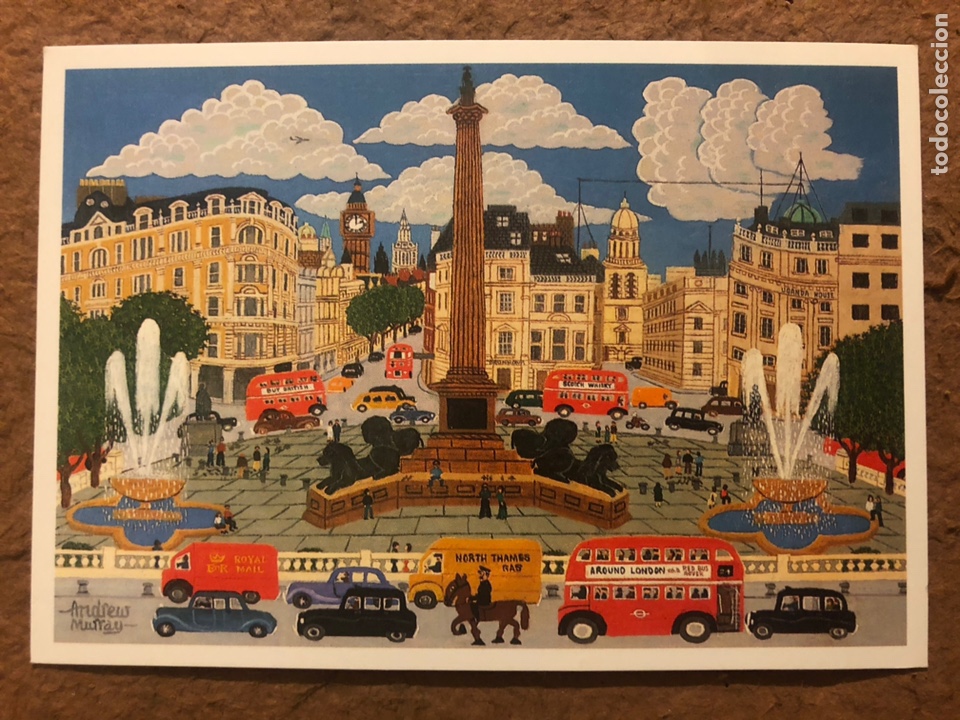 Postales: TRAFALGAR SQUARE BY ANDREW MURRAY. POSTAL SIN CIRCULAR. - Foto 1