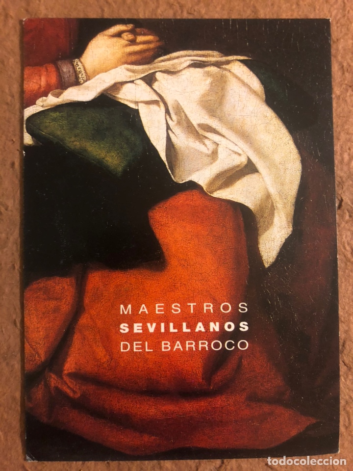 Postales: MAESTROS SEVILLANOS DEL BARROCO. TARJETA PROMOCIONAL EXPOSICI&Oacute;N CENTRO CULTURAL EL MONTE