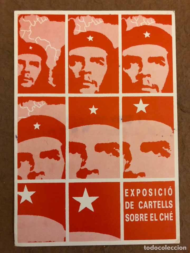 Cartoline: EXPOSICI&Oacute; DE CARTELLS SOBRE LA VIDA DEL CH&Eacute; EN EL XX ANIVERSARI DE LA SEVA MORT. POSTAL SIN CIRCULAR