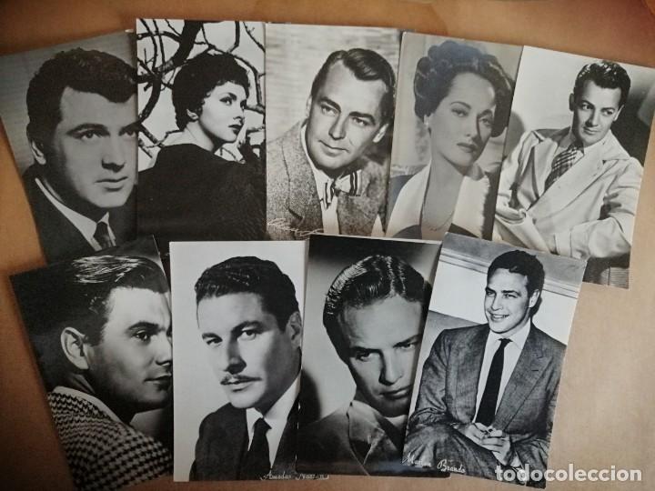 Postales: Artistas de cine