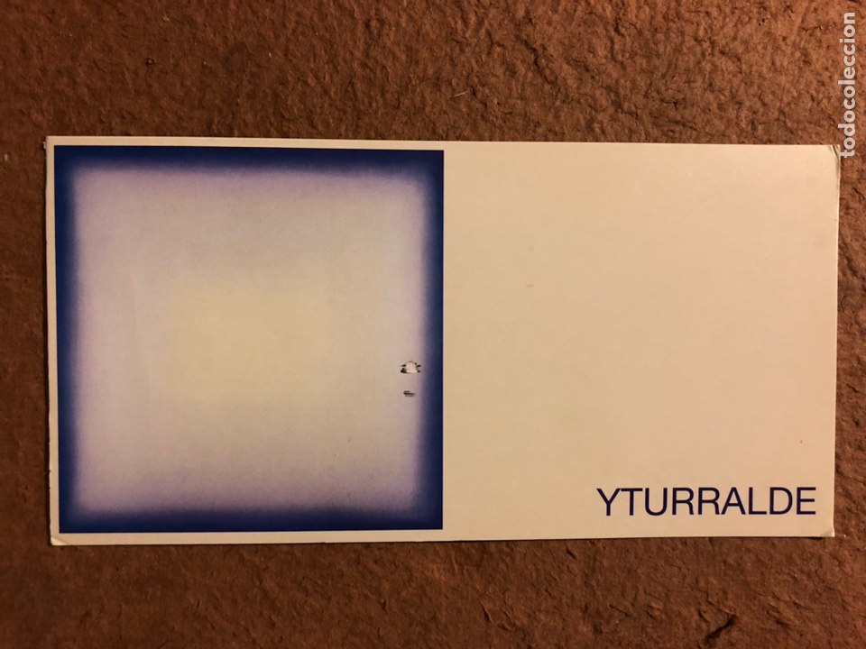 Cartes Postales: YTURRALDE &ldquo;OBRA RECIENTE&rdquo;. POSTAL CIRCULADA INVITACI&Oacute;N INAUGURACI&Oacute;N EXPOSICI&Oacute;N GALER&Iacute;A ALTXERRI