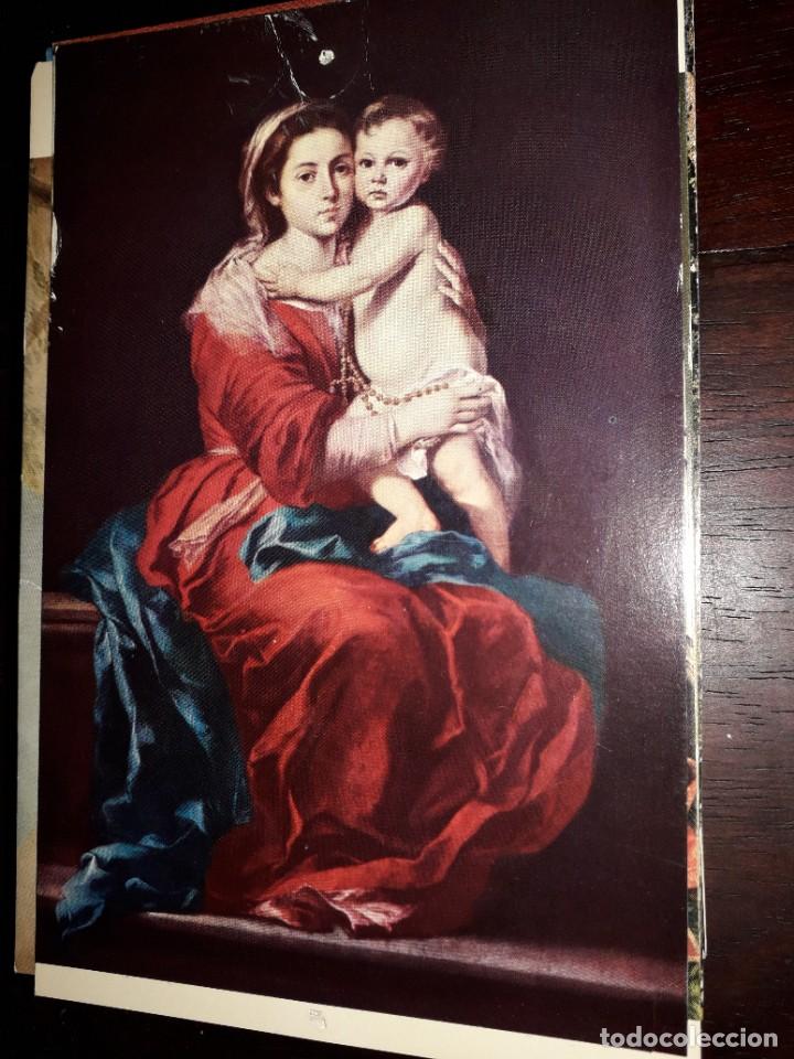 Postales: N&ordm; 36646 POSTAL MUSEO DEL PRADO MURILLO LA VIRGEN DEL ROSARIO