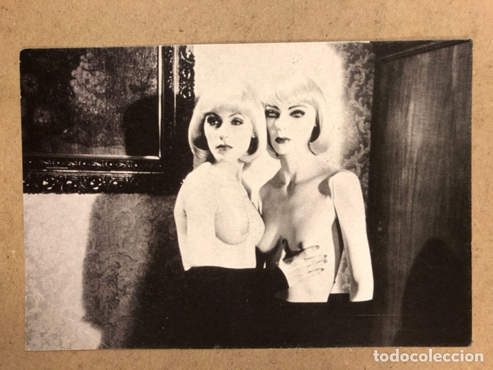 Cartoline: HELMUT NEWTON &ldquo;WORK&rdquo; (1994). POSTAL SIN CIRCULAR PROMOCIONAL EXPOSICI&Oacute;N FUNDACI&Oacute;N TELEF&Oacute;NICA