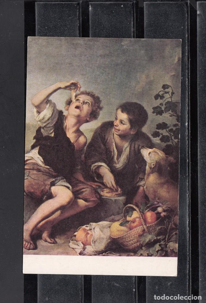 Postales: MURILLO. NI&Ntilde;OS COMIENDO PASTELES - Foto 1