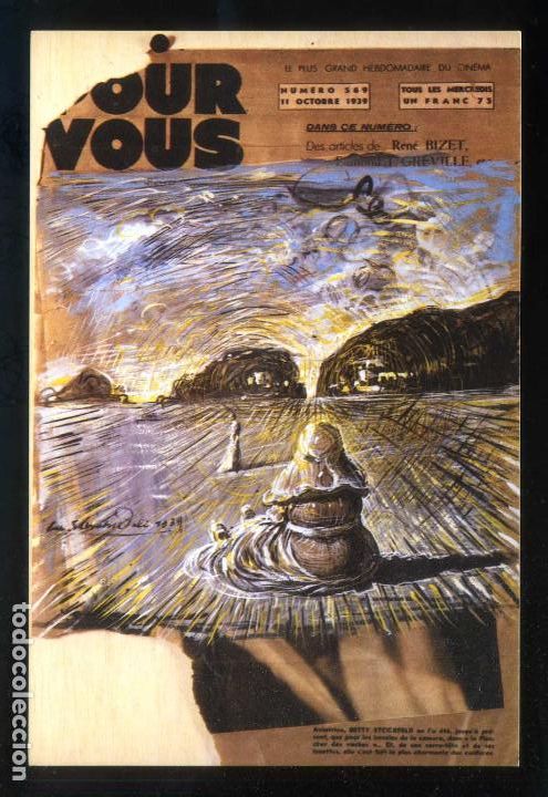 Postales: *Dal&iacute; - Improvisaci&oacute; paran&ograve;ica* Ed. Dasa. Nueva. - Foto 1