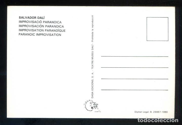 Postales: *Dal&iacute; - Improvisaci&oacute; paran&ograve;ica* Ed. Dasa. Nueva. - Foto 2
