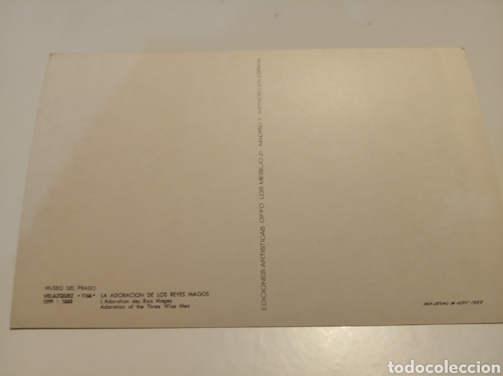 Postales: Vel&aacute;zquez museo del Prado - Foto 2