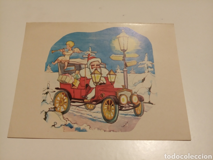 Postales: Noel pintado con la boca - Foto 1