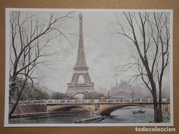 Postales: Par&iacute;s. La Tour Eiffel n. 111 Ed. Artertre. Nueva - Foto 1