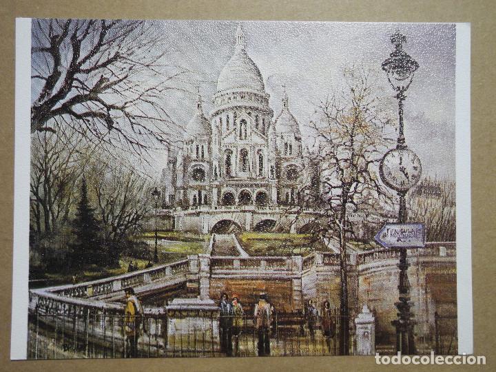Postales: Paris. Le Sacr&eacute;-Coeur par Brunet. - Foto 1