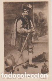 Postales: (1888) POSTAL DE ARTE. VELAZQUEZ. UN TRUHAN ... SIN CIRCULAR