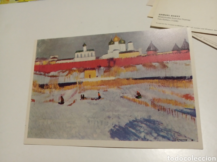 Arte pintura postal