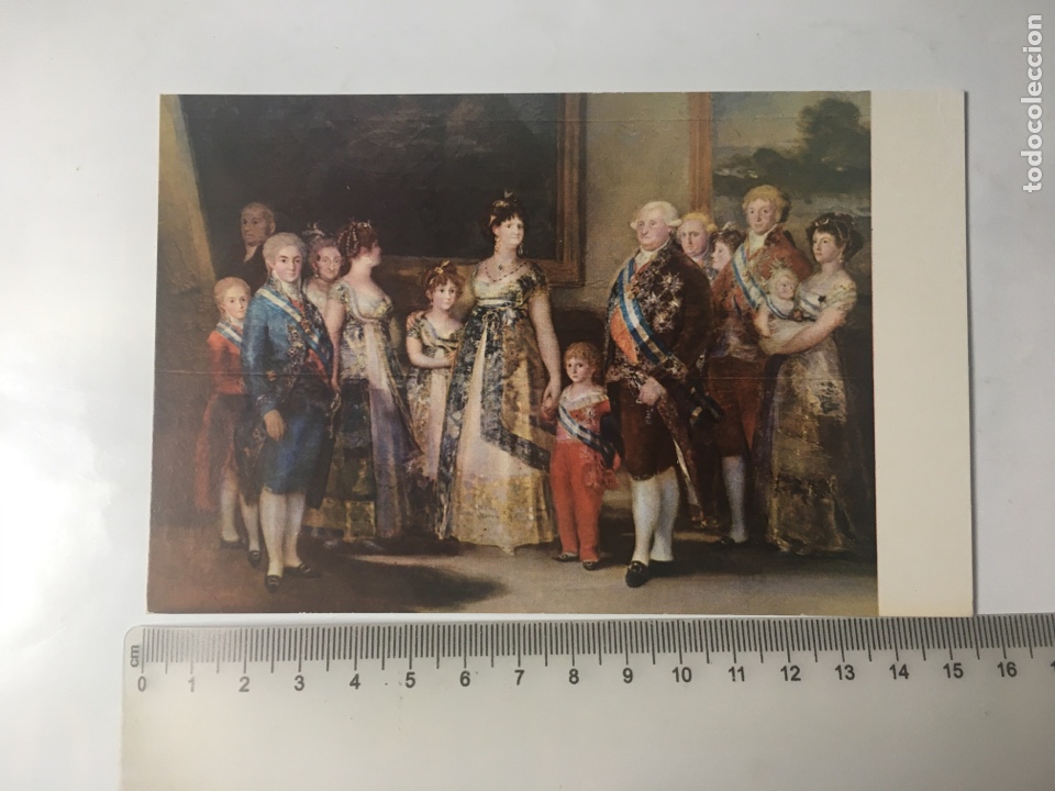 Postales: GOYA. LA FAMILIA DE CARLOS IV. MUSEO DEL PRADO. EDICIONES ART&Iacute;STICAS OFFO.
