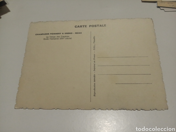 Postales: Postal escultura Reims - Foto 2