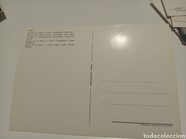 Postales: Mois&eacute;s arte escultura - Foto 2