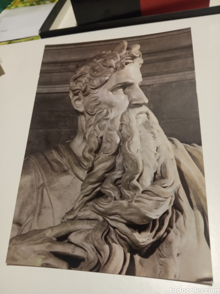Postales: Mois&eacute;s arte escultura - Foto 1