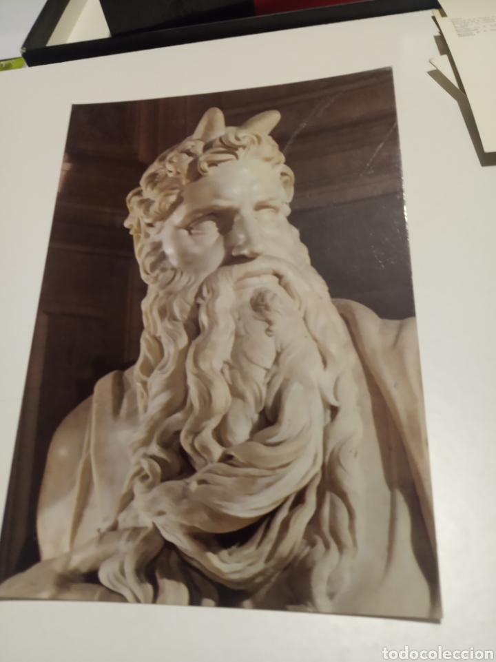 Postales: Mois&eacute;s arte escultura - Foto 1