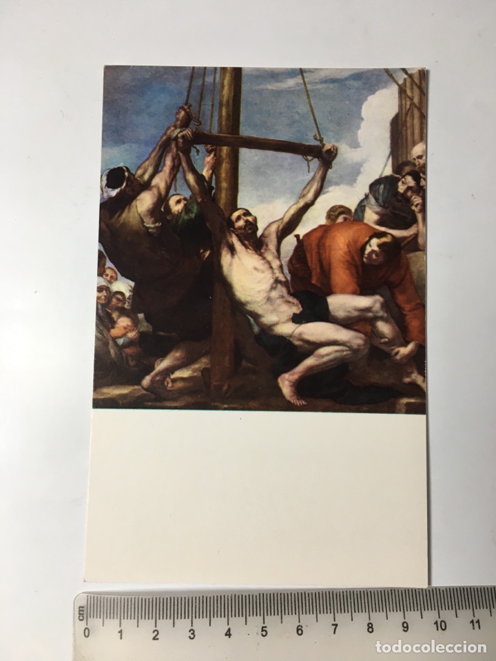 Postales: RIBERA. MARTIRIO DE SAN BARTOLOM&Eacute;. MUSEO DEL PRADO. EDICIONES ART&Iacute;STICAS OFFO.
