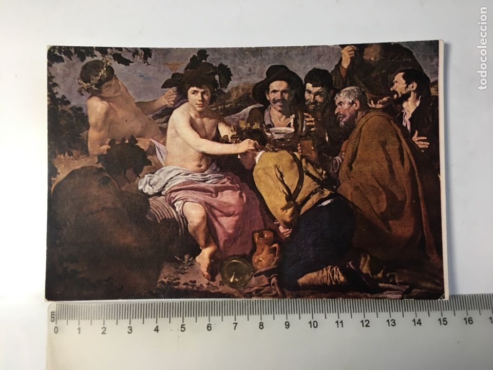 Cartoline: VEL&Aacute;ZQUEZ. LOS BORRACHOS. MUSEO DEL PRASO. EDICIONES DE ARTE OFFO.