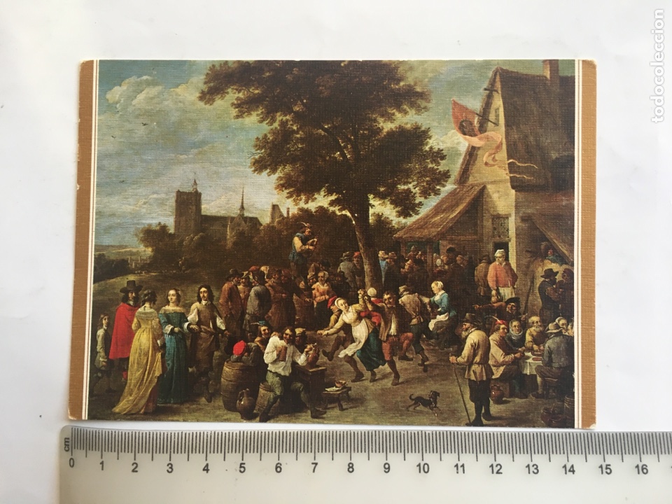Postales: TENIERS II. FIESTA ALDEANA. MUSEO DEL PRADO. EDICIONES FISA.