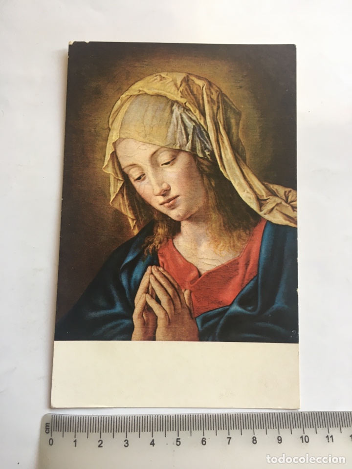 Postales: GIOVANNI BATTISTA DA SASSOFERRATO. LA VIRGEN. MUSEO DEL PRADO. EDICIONES DE ARTE OFFO.