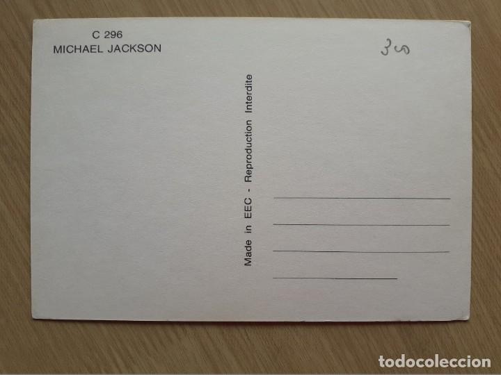 Postales: TARJETA POSTAL - MICHAEL JACKSON S 296 - Foto 2