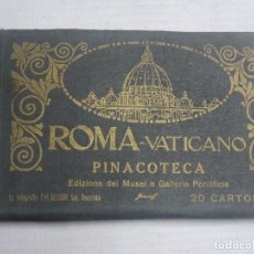 Postales: POSTALES RICORDO DI ROMA. PINACOTECA VATICANA 20 CARTOLINE. Lote 205826251