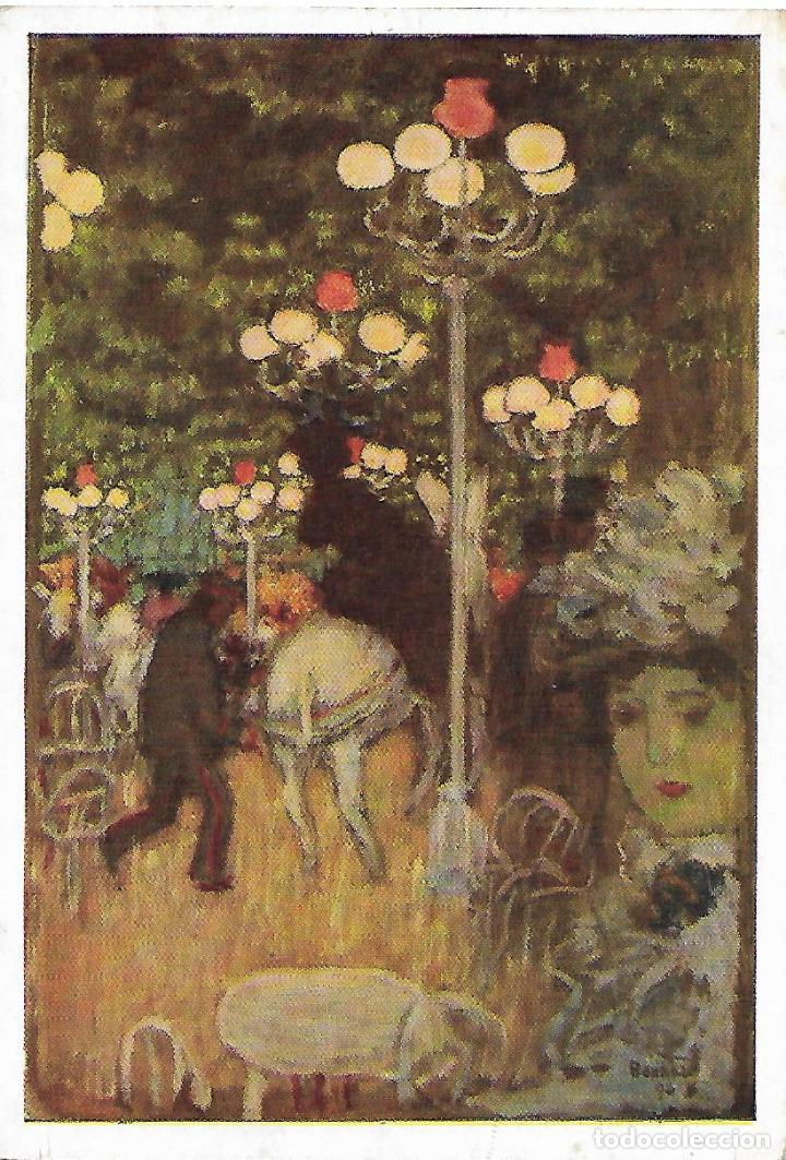 Postales: PIERRE BONNARD - LE CAF&Eacute; DANS LE BOIS - Foto 1
