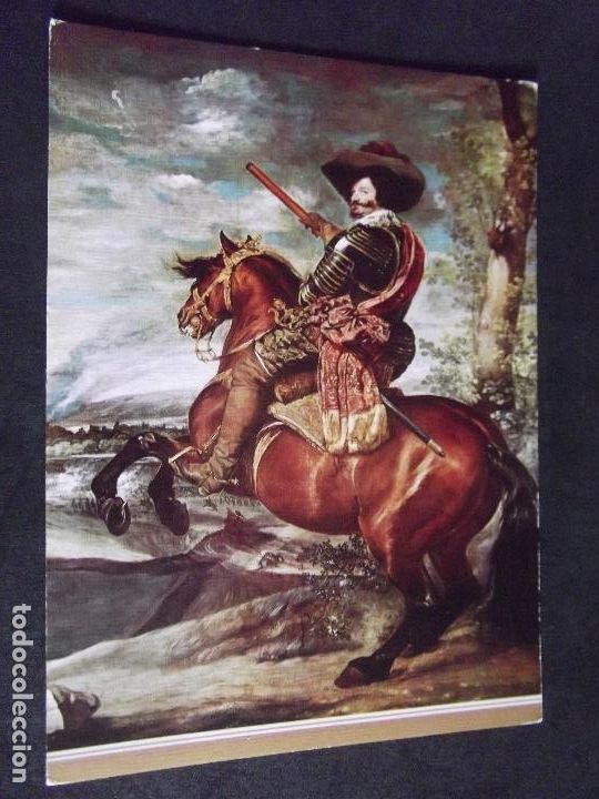 Postkarten: MUSEOS-V49- MADRID-MUSEO DEL PRADO-VELAZQUEZ-ESCUDO DE ORO-DON GASPAR DE GUZMAN,CONDE DUQUE DE OLIVA