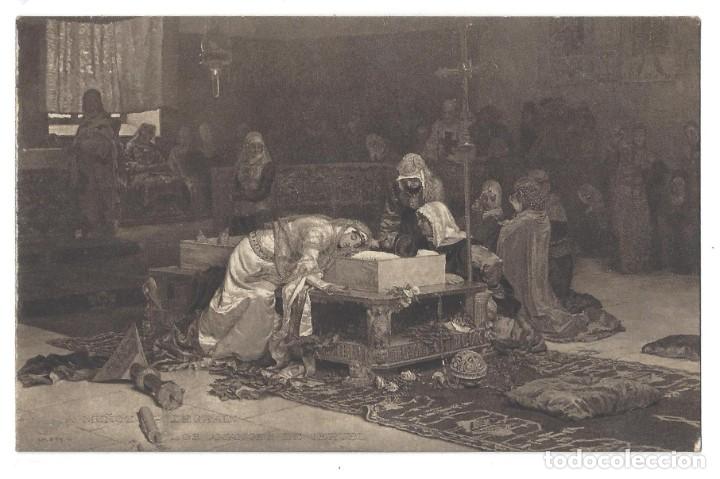 Cartoline: A. MU&Ntilde;OZ DEGRAIN.- LOS AMANTES DE TERUEL. EDICIONES LACOSTE. PINTURA- SIN CIRCULAR