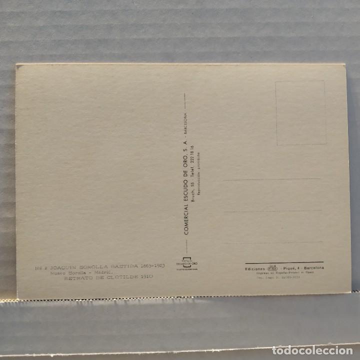 Postales: Lote de 4 postales de JOAQUIN SOROLLA - Foto 5