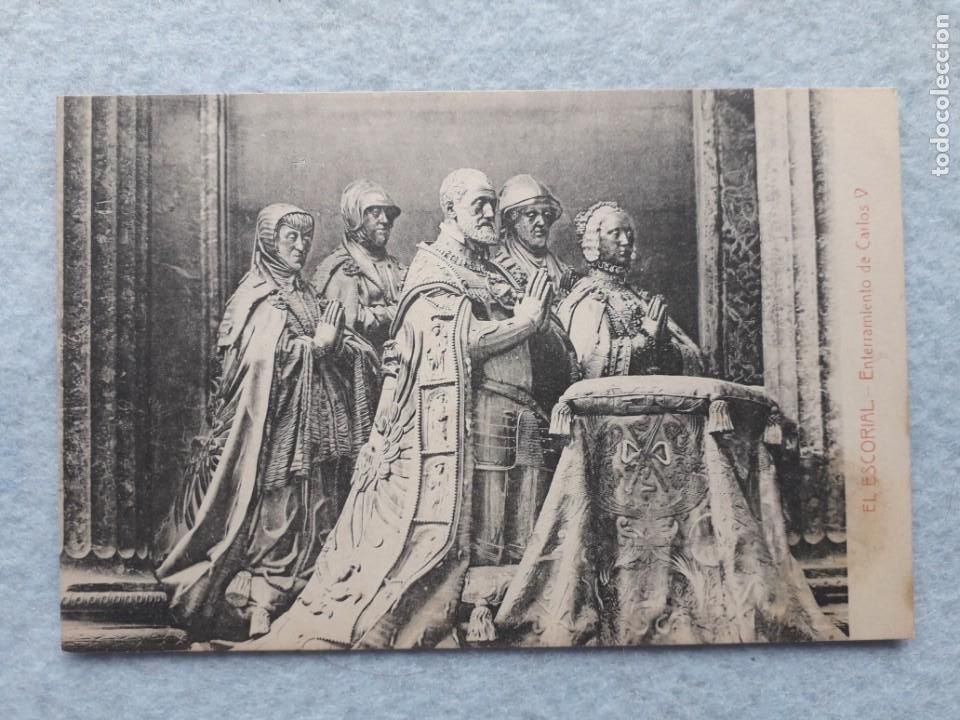 Postales: Lote de 6 Postales. El Escorial. Tem&aacute;tica de Arte. - Foto 5