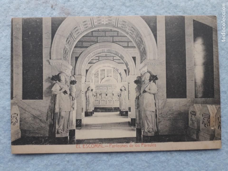 Postales: Lote de 6 Postales. El Escorial. Tem&aacute;tica de Arte. - Foto 7