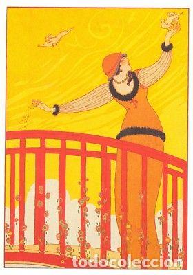 Postales: ANTIGUA POSTAL ART DECO PASSERELLE ILLUSTRATION MODES MANIERES POSTCARD TC10859