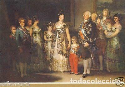 Postales: POSTAL GOYA LA FAMILIA DE CARLOS IV MUSEO DEL PRADO PAINTING POSTCARD TP10207