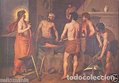 Postales: POSTAL VELAZQUEZ LA FRAGUA DE VULCANO MUSEO DEL PRADO PAINTING POSTCARD TP10268