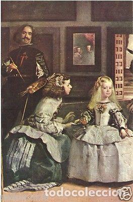 Postales: POSTAL VELAZQUEZ LAS MENINAS FRAGMENTO MUSEO DEL PRADO PAINTING POSTCARD TP10249