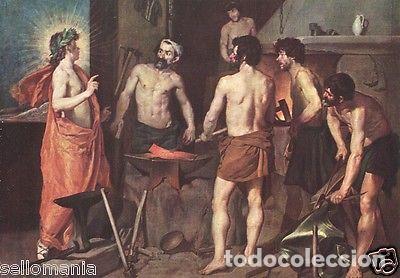 Postales: POSTAL VELAZQUEZ LA FRAGUA DE VULCANO MUSEO DEL PRADO PAINTING POSTCARD TP10246