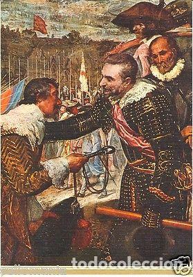 Postales: POSTAL VELAZQUEZ LAS LANZAS FRAGMENTO MUSEO DEL PRADO PAINTING POSTCARD TP10266