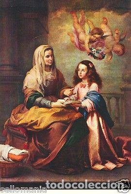 Postales: POSTAL MURILLO SANTA ANA Y LA VIRGEN MUSEO DEL PRADO PAINTING POSTCARD TP10303